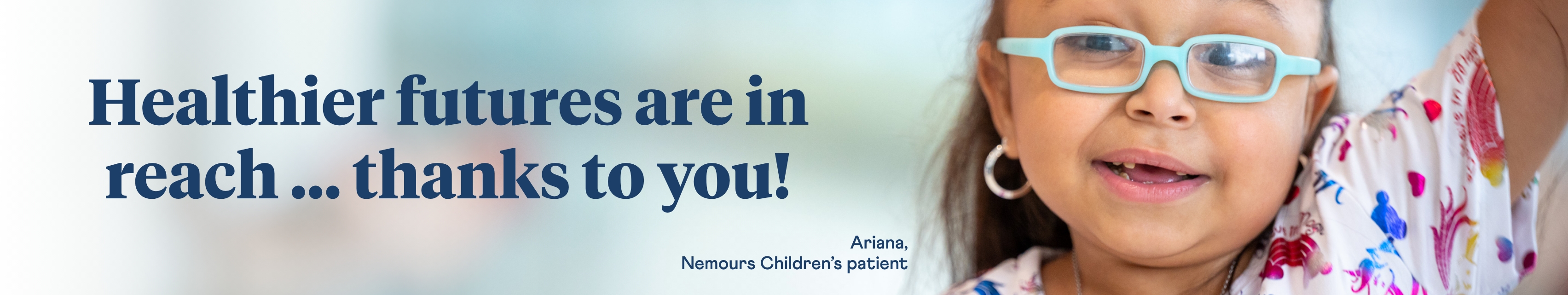 Ariana, Nemours Children’s patient